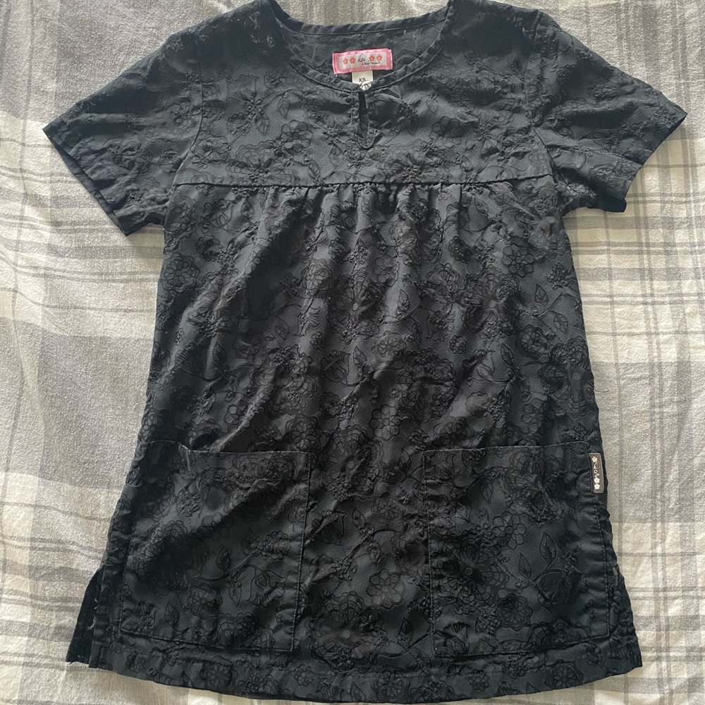 Koi Scrub Top